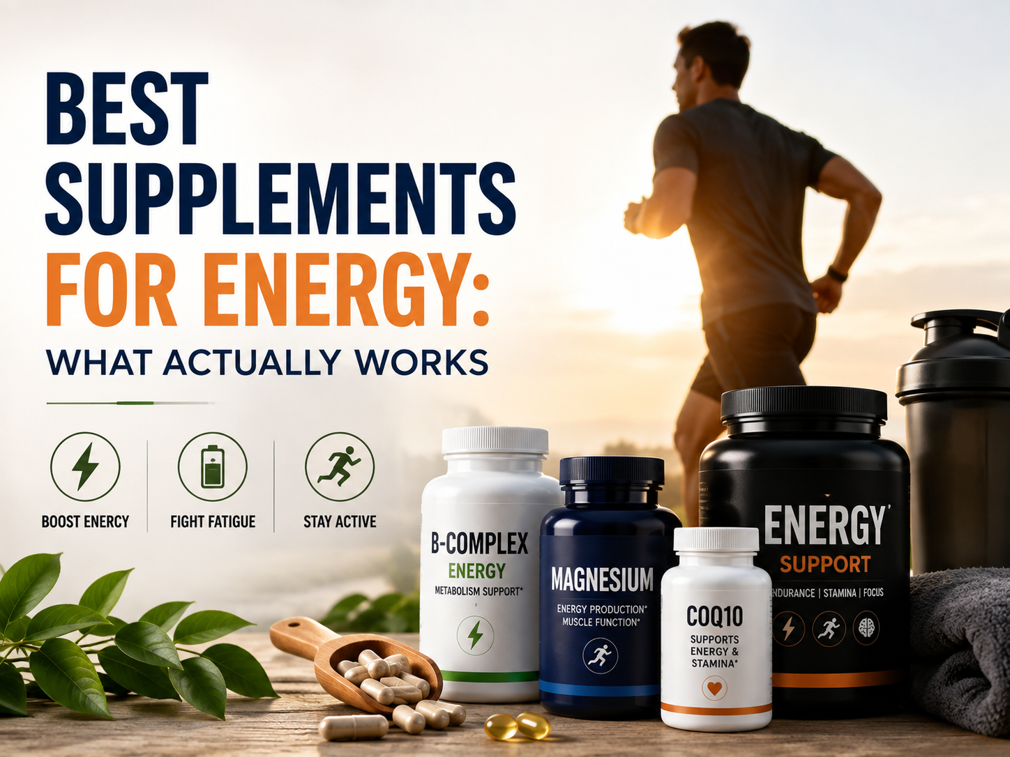 Best Supplements for Energy: What Actually Works